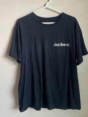 Jack Daniels Black Short-Sleeve Logo Tee